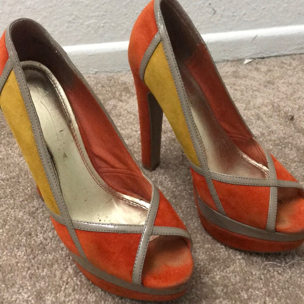 Orange Heels
